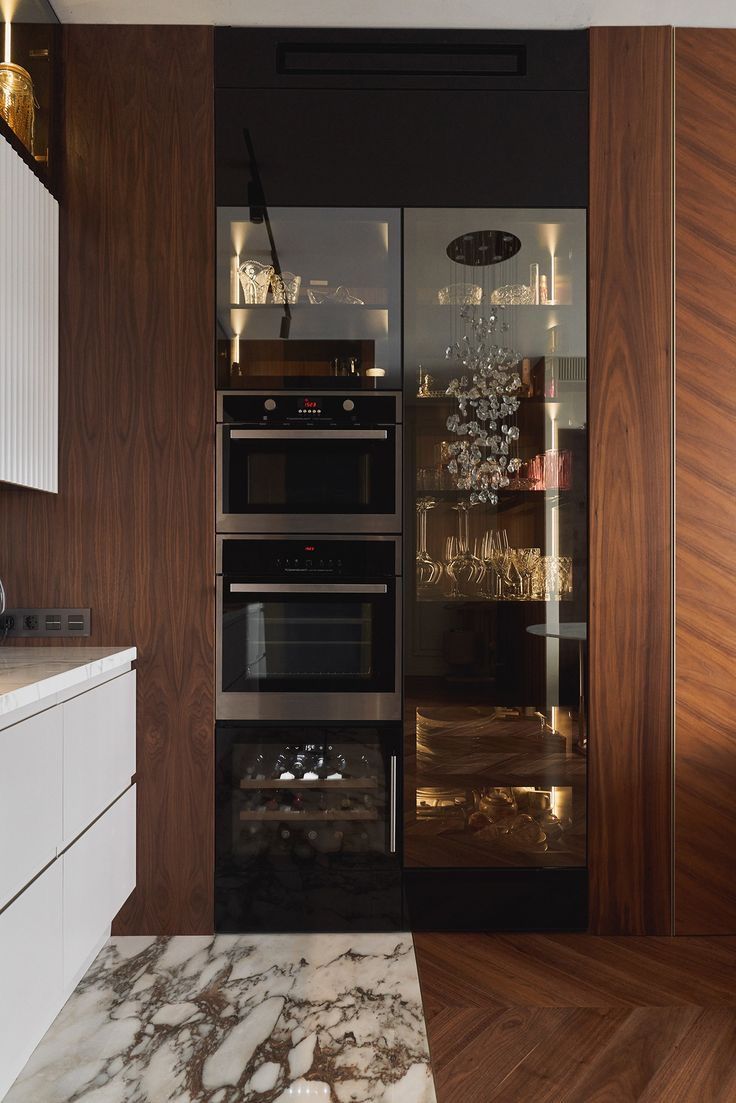 мрамор на кухне